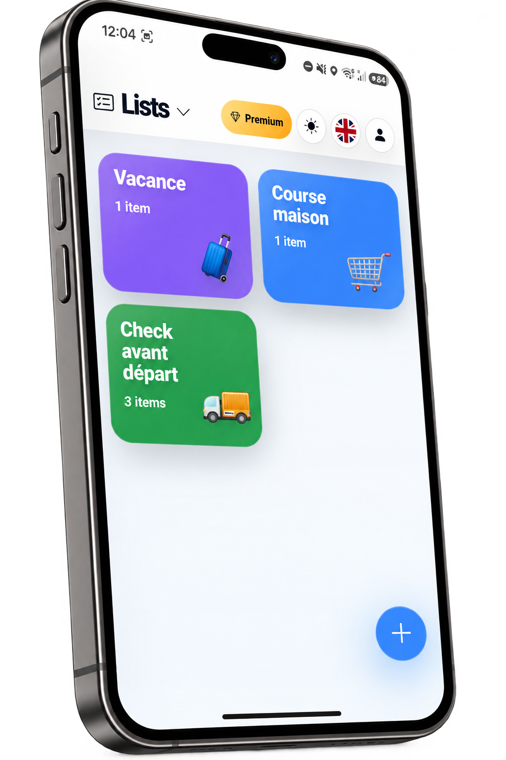 Checklist in Drivimo