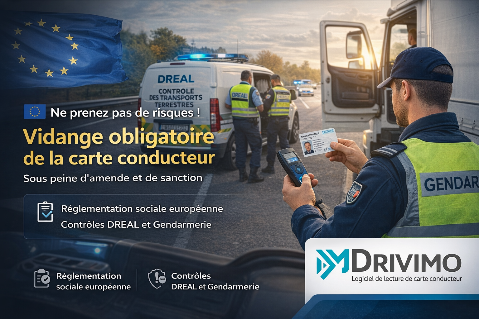 Pourquoi il est crucial de vider tout les 28 jours votre carte conducteur ?